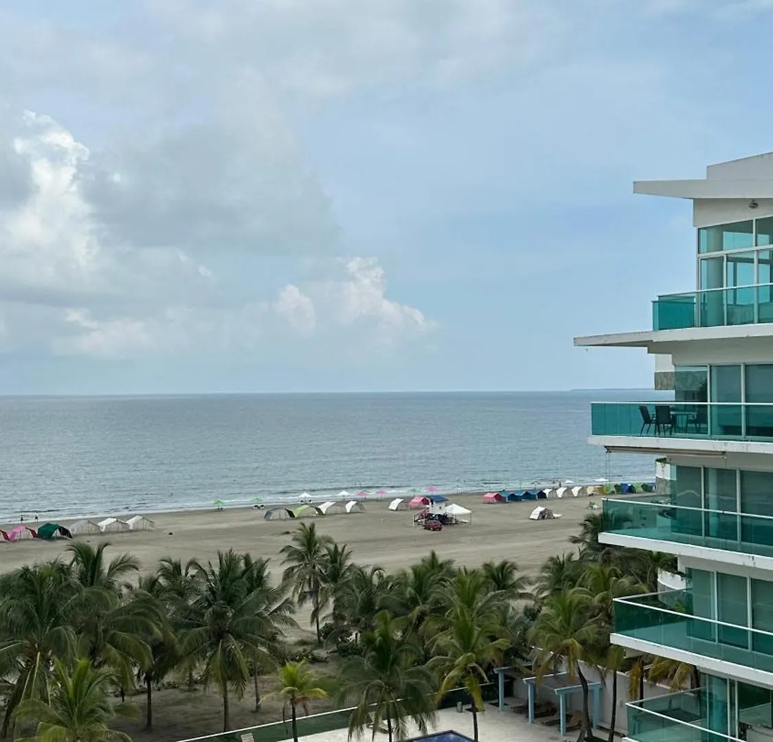 Appartement Apartamento Con Linda Vista Al Mar Primera Linea Cartagena